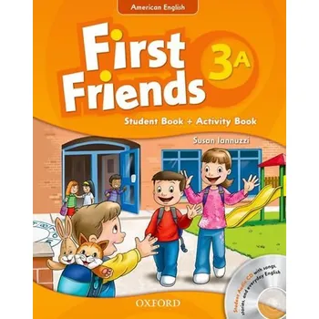 Anglický jazyk First Friends American English 3 Student Book/Workbook A and Audio CD Pack