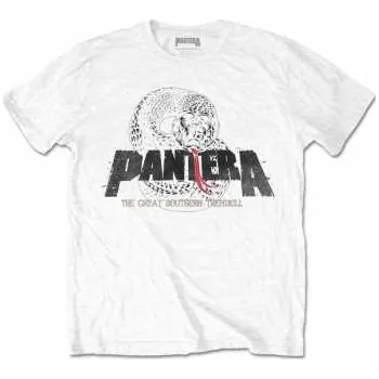 Pánské oblečení Merch Pantera: Tričko Snake Logo Pantera L (216933)