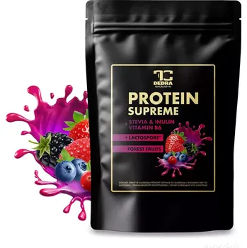 PROTEIN SUPREME , komplexní proteinový nápoj se Stevií, Inulinem a probiotikem LactoSpore® , lesní ovoce , 600 g (20 dávek) , doplněk stravy