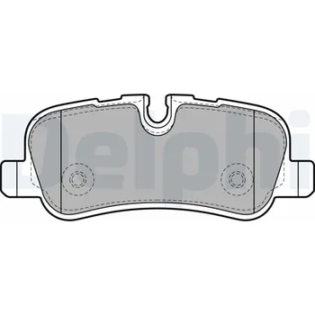 Brzdová destička Sada brzdových destiček, kotoučová brzda DELPHI LP1936