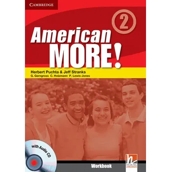 Anglický jazyk American More! Level 2 Workbook with Audio CD
