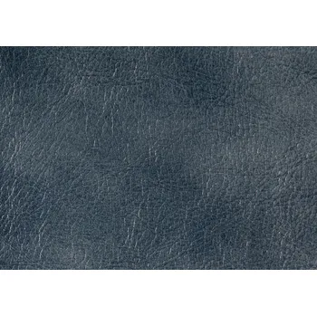 Vzorek pravé kůže 15x20 modrá KH-16