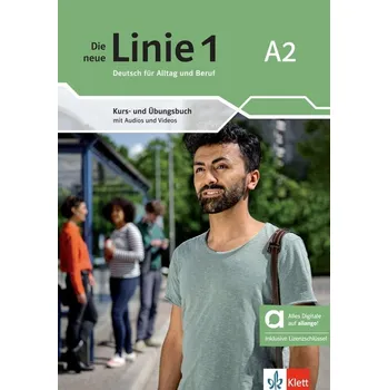Německý jazyk Die neue Linie 1 - 2 (A2) - Kursbuch/Übungsbuch + MP3/Video allango.net