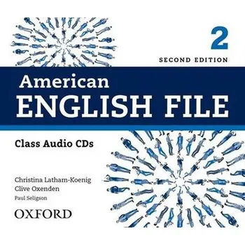 Anglický jazyk American English File 2 Class Audio CDs /4/ (2nd)