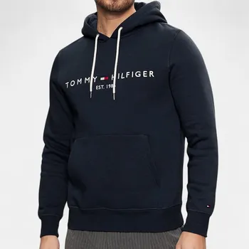 Pánská mikina Pánská modrá mikina Tommy Hilfiger - Velikost L, Barva Modrá M56331 MW0MW11599