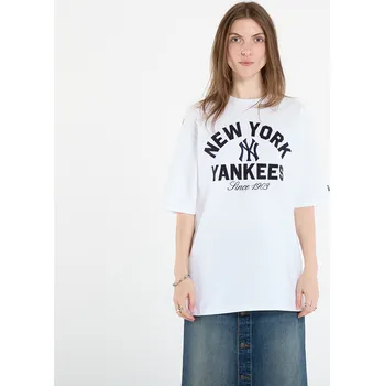 Pánské tričko Tričko New Era MLB Heritage New York Yankees UNISEX White L