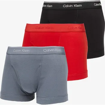 Boxerky Boxerky Calvin Klein Trunk 3 Pk Red S