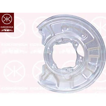 Brzdový kotouč Ochranný plech proti rozstřikování, brzdový kotouč KLOKKERHOLM 3518877