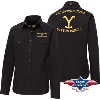dámská westernová košile Yellowstone Dutton ranch Velikost: 3XL