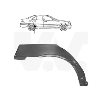 Karosérie Boční stěna VAN WEZEL 3032148