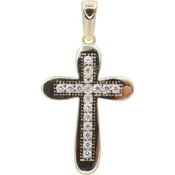 Přívěsek Zlatý přívěsek křížek