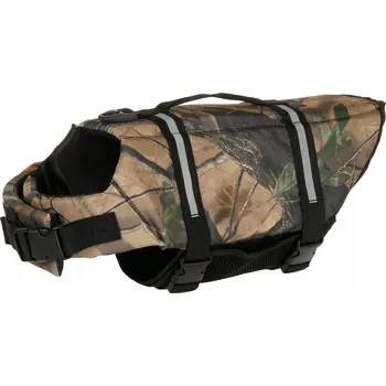 Obleček pro psa Plovací reflexní vesta pro psa Light Camuflage, M