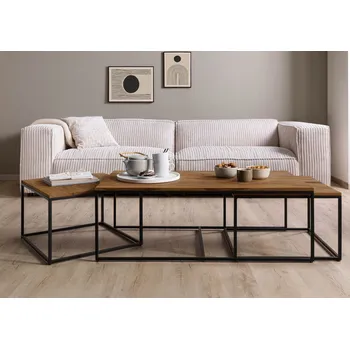 Konferenční stolek Konferenční stolek Palisander 118x62x40 přírodní neošetřený LICHTENBERG