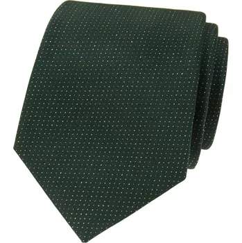 Kravata Avantgard Kravata LUX zelená/stříbrná 561-22531