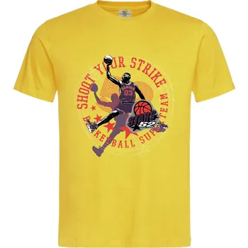 Pánské tričko Tričko Stars 52 Druh: Pánské, Barva: Žlutá, Velikost: L