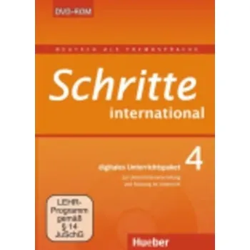 Německý jazyk Schritte international 4: Digitales Unterrichtspaket DVD-ROM