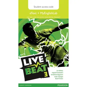 Anglický jazyk Live Beat 3 eText and MyEnglishLab Access Card