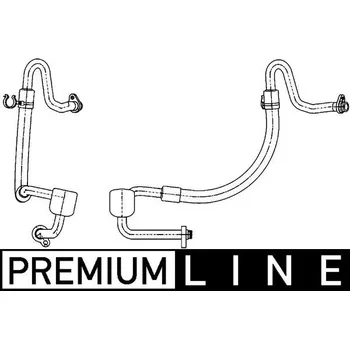 Vedení klimatizace Nízkotlaké vedení, klimatizace MAHLE AP 121 000P