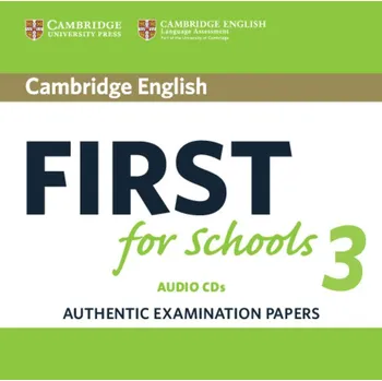 Cizí jazyk Cambridge English First for Schools 3 Audio CDs