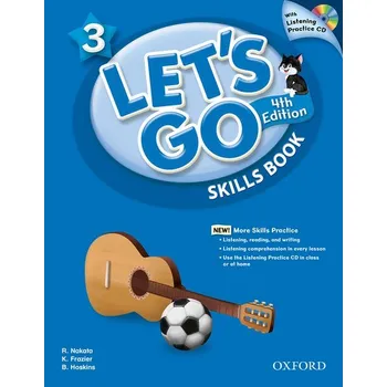 Anglický jazyk Let's Go Fourth Edition 3 Skills Book with Audio CD Pack