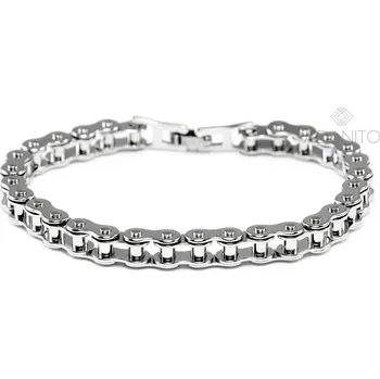 Náramek Pánský moto náramek z chirurgické oceli