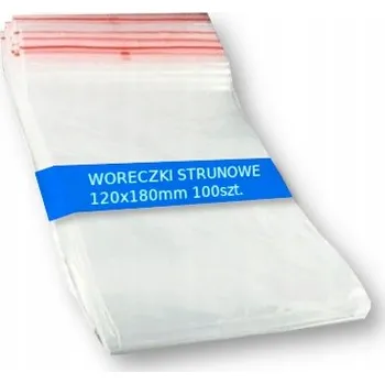 Sáček na potraviny Strunový sáček Ironpack 120x180 mm LDPE 40 μm reklamní 1 ks