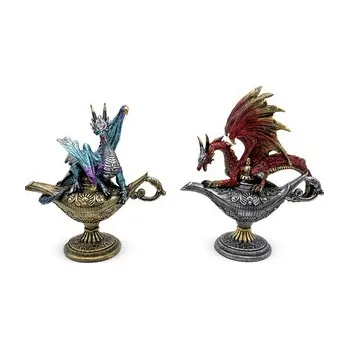 Dekorace - soška - Temné legendy - Ochránce kouzelné lampy