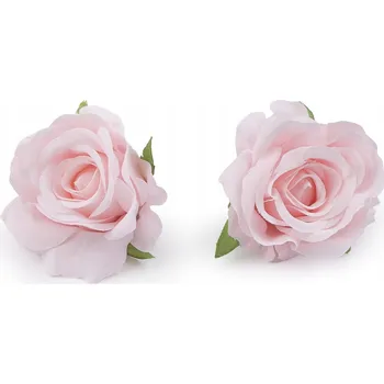 umělá květina Umělý květ růže fi5 cm 2 ks