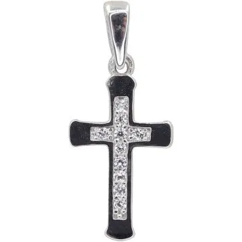 Přívěsek Zlatý přívěsek křížek