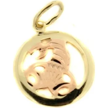 Přívěsek Přívěsek měsíční znamení z kombinovaného zlata