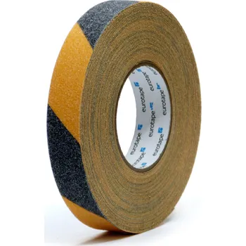 Protiskluzová páska Eurotape Hazard varianta: 25 mm x 18 m - žluto-černá