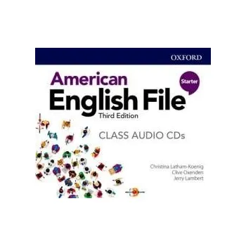 Anglický jazyk American English File Third Edition Level Starter: Class Audio CDs