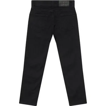 Calvin Klein Jeans Jeansy Essential IB0IB02549 Černá Straight Fit 10Y