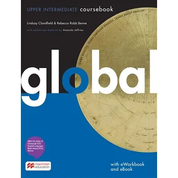 Anglický jazyk Global Upper-intermediate: Coursebook + eWorkbook + eBook