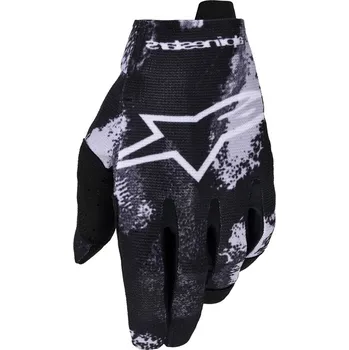 Moto rukavice Dětské motokrosové rukavice Alpinestars Radar Youth stupně šedo-camo M