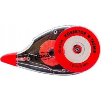 Korektor Korektor v pásce 5 mm x 12 m 1 Ks. TO-0124 TOMA