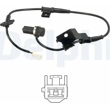 ABS Snímač, počet otáček kol DELPHI SS20614