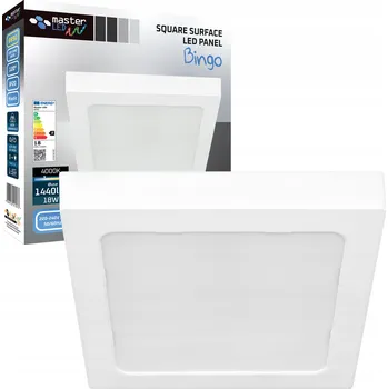 Stropní LED svítidlo Masterled 18 W, bílá neutrální