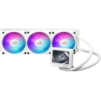 PC ventilátor ASUS vodní chladič CPU AIO ROG RYUJIN III 360 ARGB EXTREME, 3x120mm, LGA1851, AM5, bílá