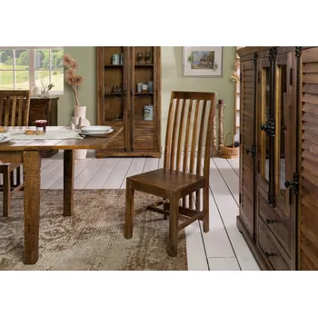 RODEZ Židle 45x54x108 Mango černý olejovaný