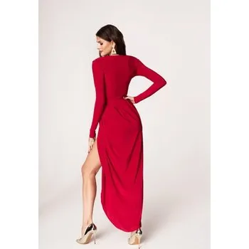 Dámské šaty Aurora Večerní šaty Elen Červená Feminine Fit L