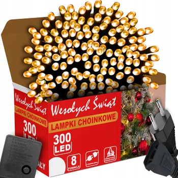 Vánoční dekorace Vánoční osvětlení na stromeček MAXSELL venkovní 22 m, 201 - 300 světýlek