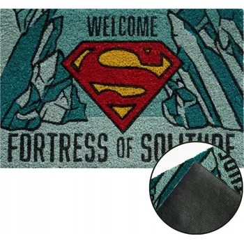 Rohožka ROHOŽKA PŘED DVEŘE VNITŘNÍ SUPERMAN 40x60 KOKOSOVÁ NA BOTY