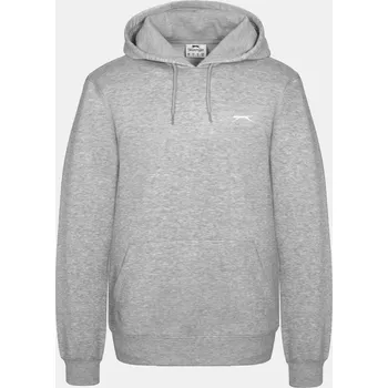 Pánská mikina Slazenger Fleece pánská mikina Grey Marl L