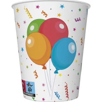 Jednorázové nádobí Papírové kelímky 250ml KD01 OG 040601