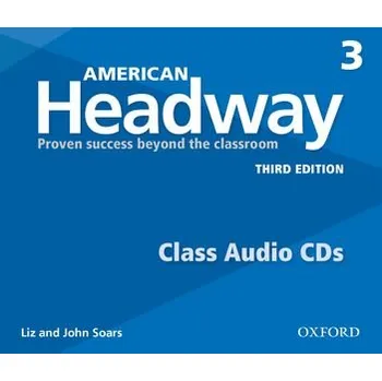 Anglický jazyk American Headway Third Edition 3 Class Audio CDs /3/