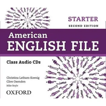 Anglický jazyk American English File Starter Class Audio CDs /4/ (2nd)