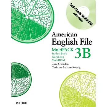 Anglický jazyk American English File 3 Student's Book + Workbook Multipack B