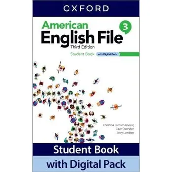 Anglický jazyk American English File Third Edition Level 3: Student's Book with Digital pack