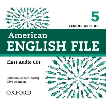 Anglický jazyk American English File Second Edition Level 5: Class Audio CDs (4)